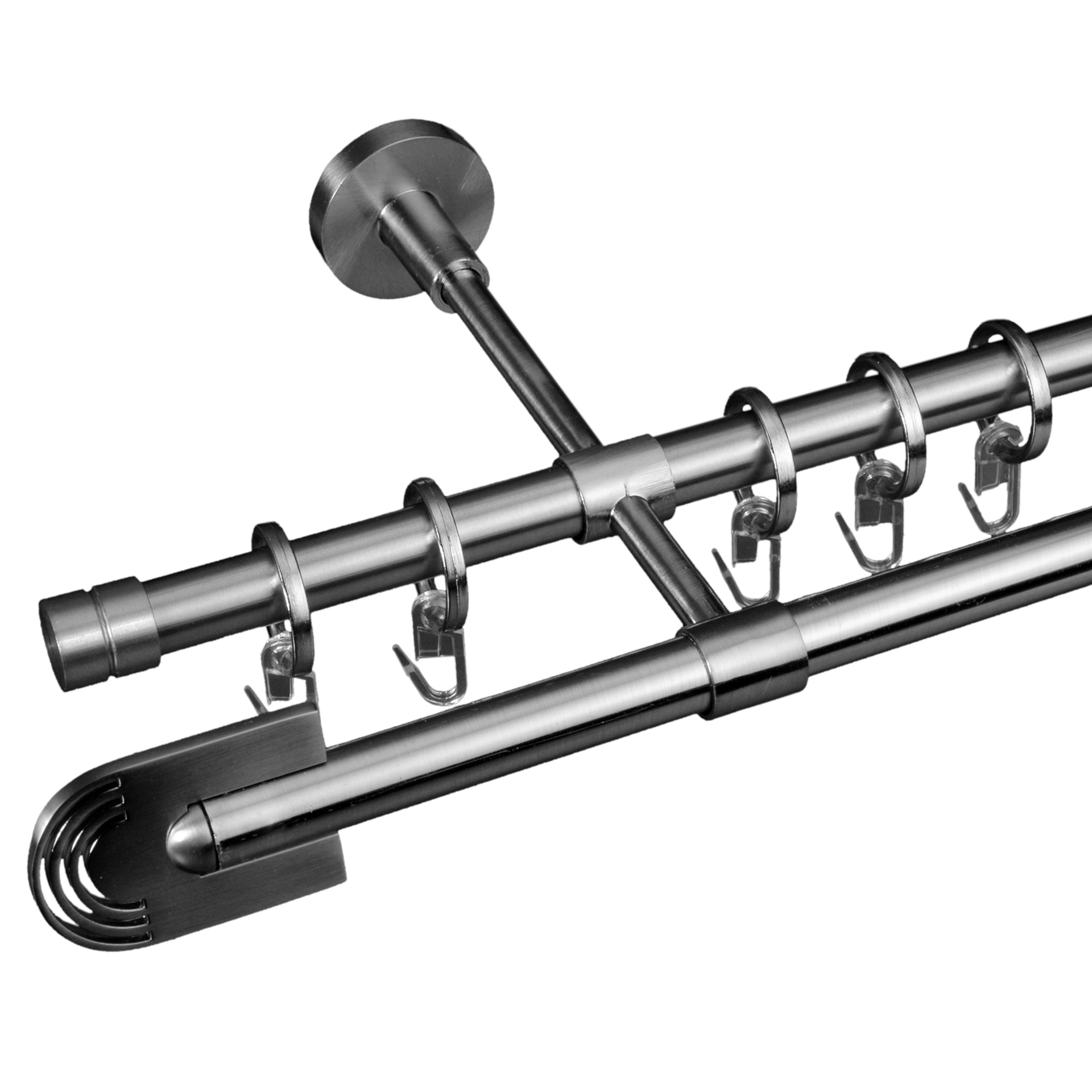 Gardinenstange Modern line Ø16 mm Kegel, edelstahl