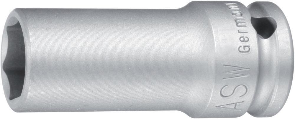 Kraft- Steckschlüsseleinsatz lang 1/2″ 22mm ASW