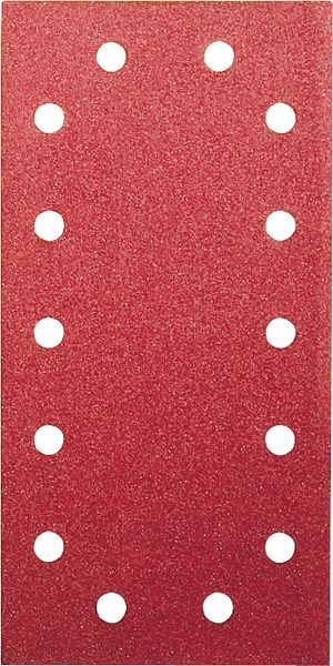 10St. Schleifblatt 115×230 Klett Red Holz top K120