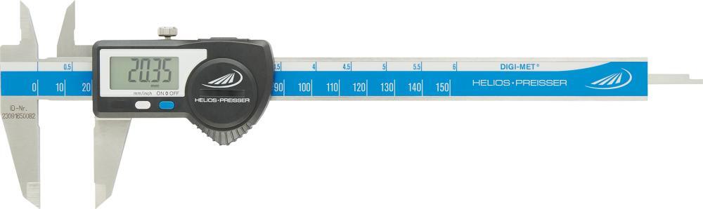 EDE Digi.Taschenmess. 150mm m.Daten.ET HP