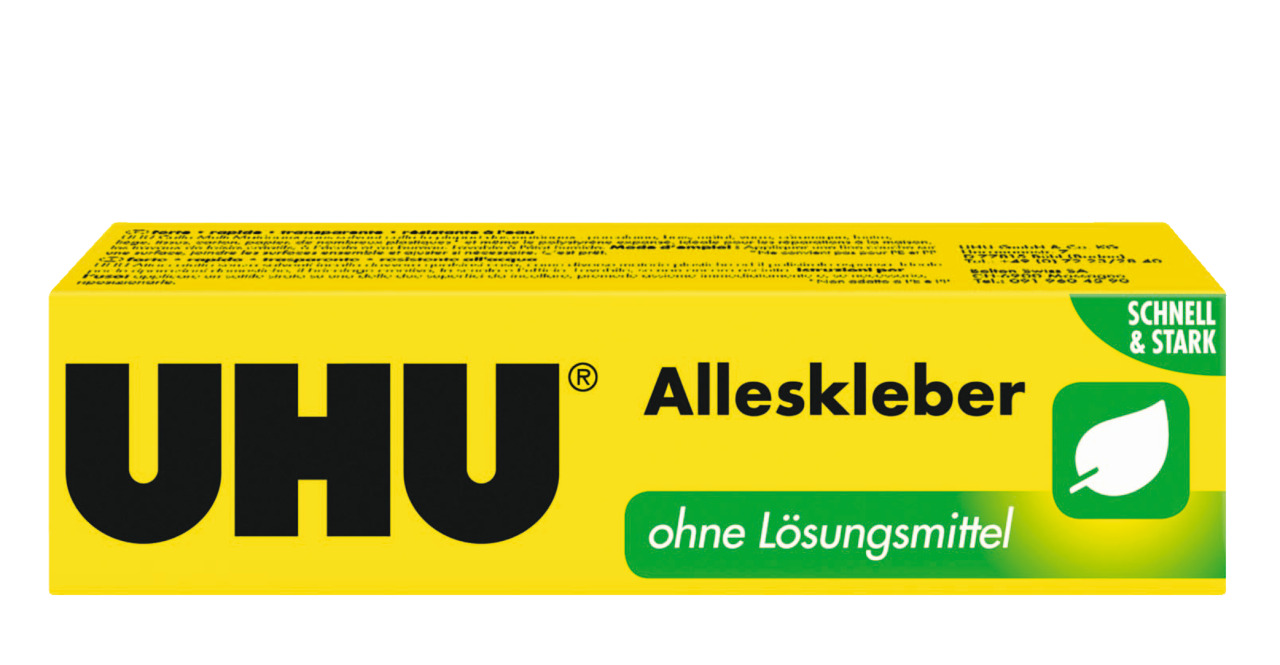 Alleskleber ohne Lösungsmittel Faltschachtel 35g