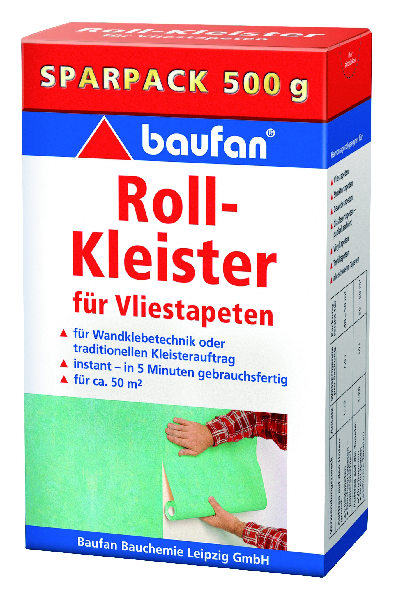 Baufan Roll-Kleister 500 g