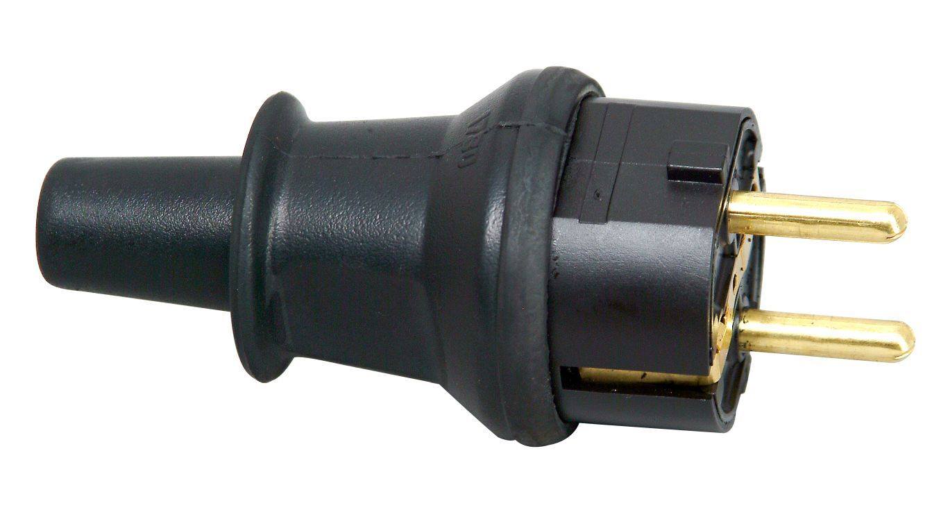 SEBS Schutzkontakt-Stecker IP44