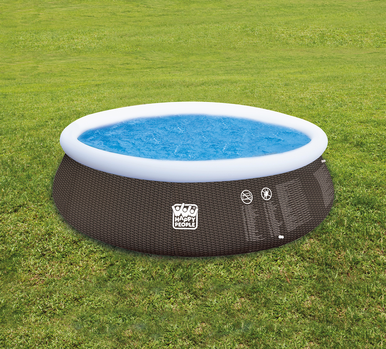 Quick Up Pool Set mit 300 Filterpumpe - LEITERMANN Größe: 396x84cm - gal Leitermann 