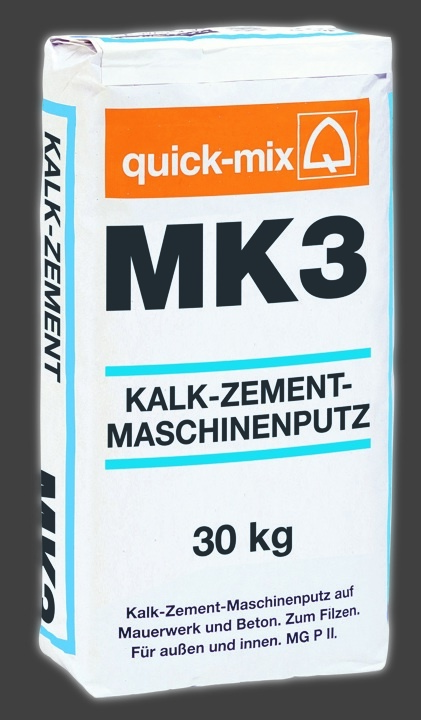 Kalk-Zement-Maschinenputz Mk3