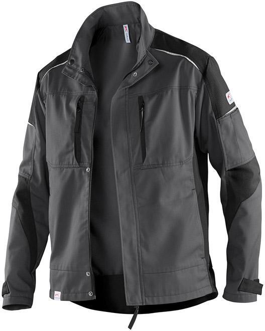 Jacke Activiq Gr. S, anthrazit-schwarz