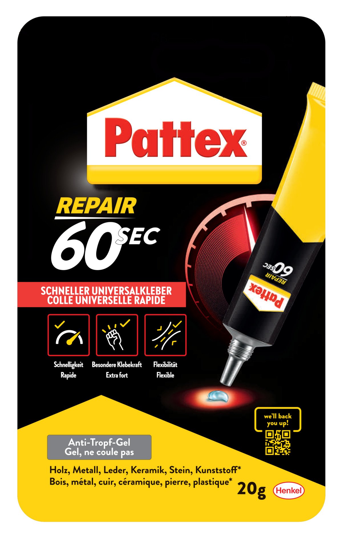 60 sec Universalkleber Pattex