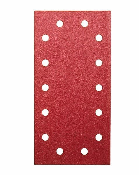 10St. Schleifblatt 115×280 Red Holz top K120