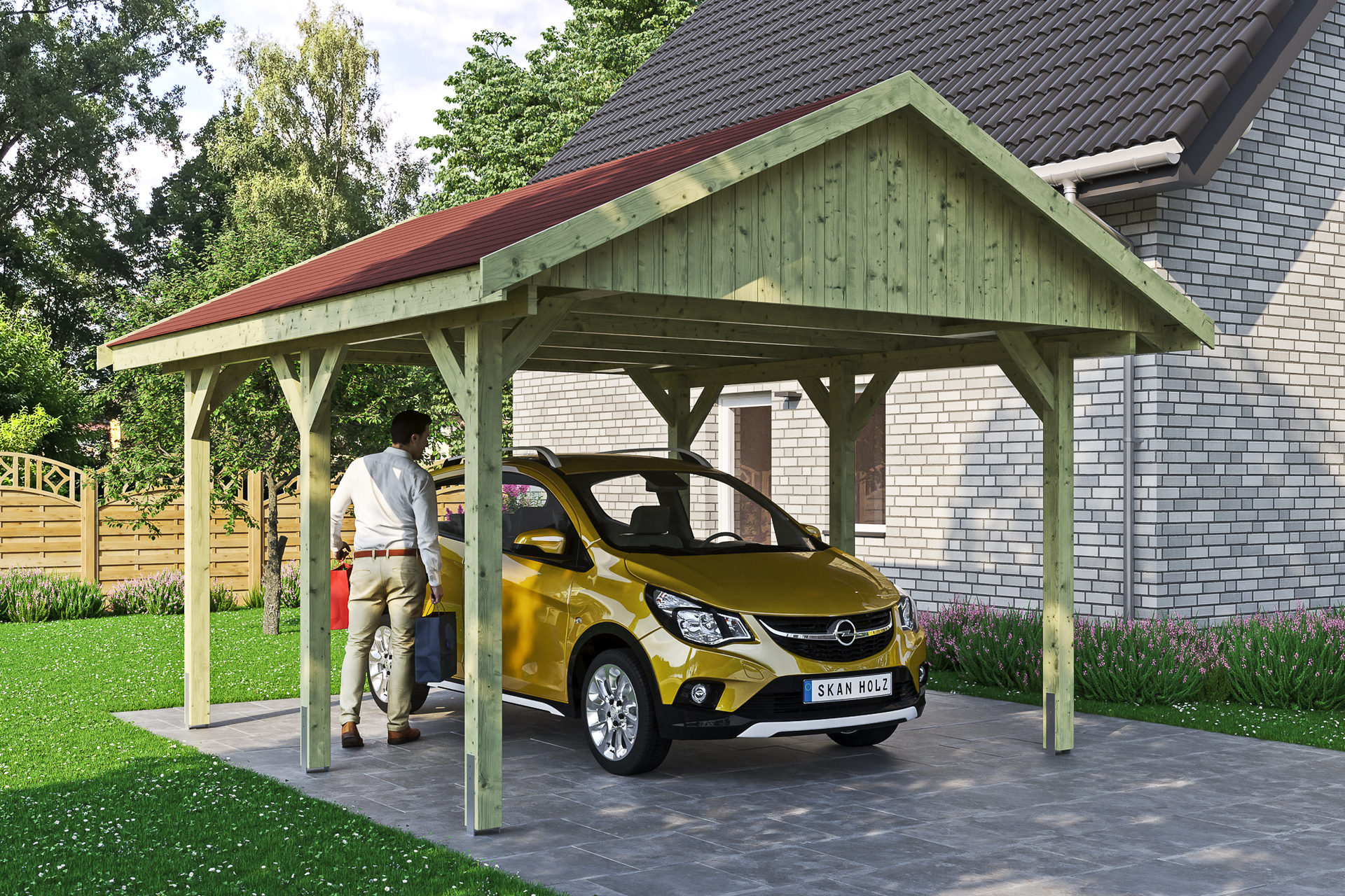 Carport Wallgau