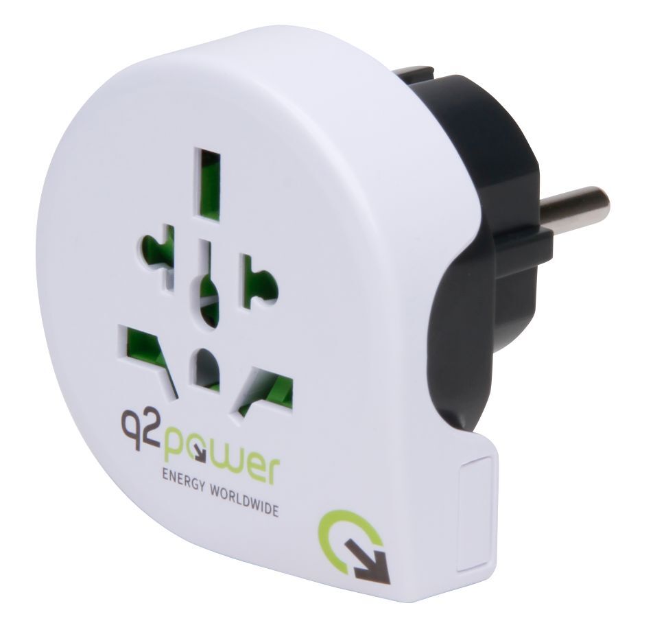 Reiseadapter Q2 Power Welt zu Europa