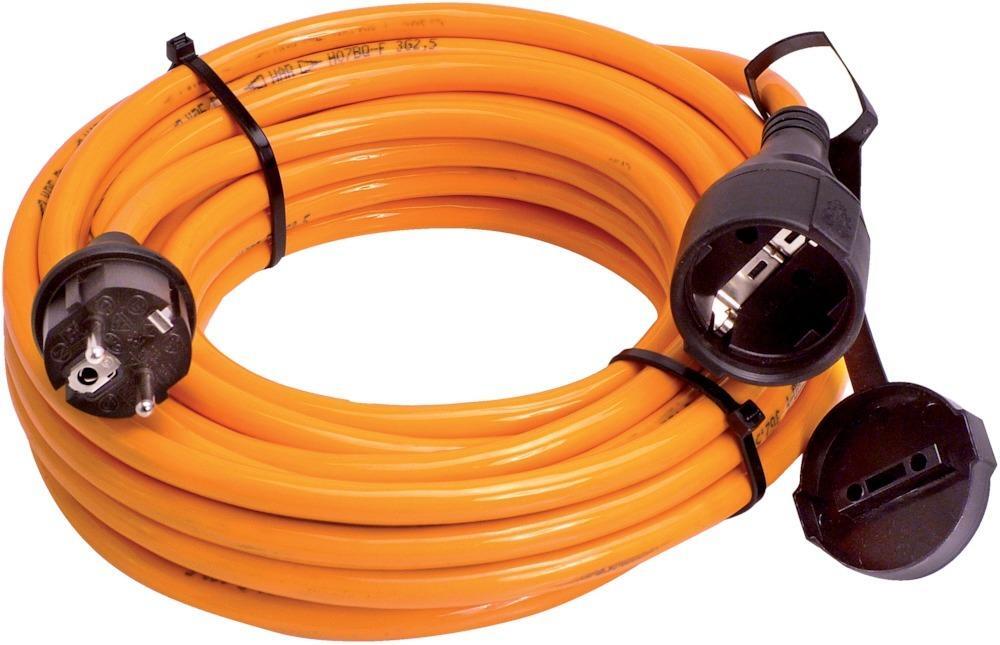 PROFI-Verlängerungskabel 10m H07BQ-F 3G2,5 orange