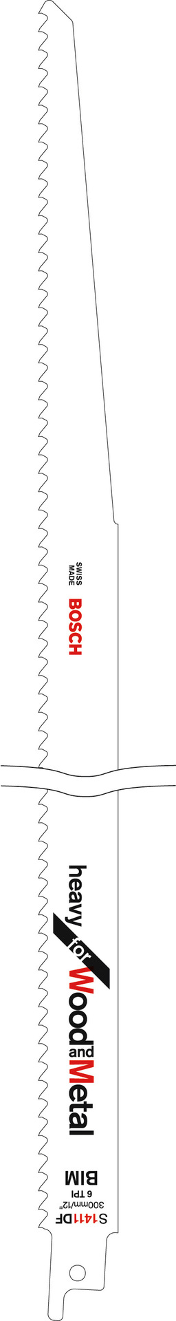 Bosch 2 Fuchsschwanzsägeblätter S1411DF