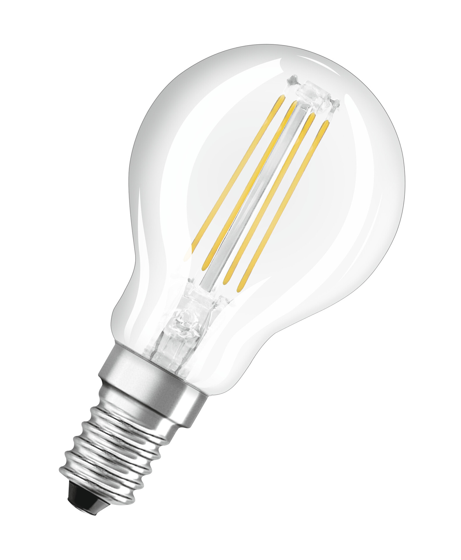 LED-Lampe Miniballform P40, 3er-Pack, 4W 470lm 2700K 40W-Ersatz Fil