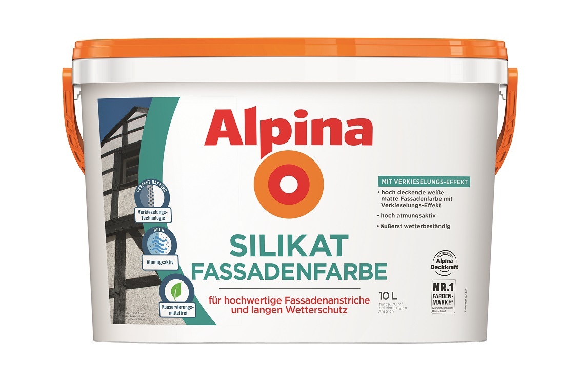 Alpina Silikat Fassadenfarbe 10l