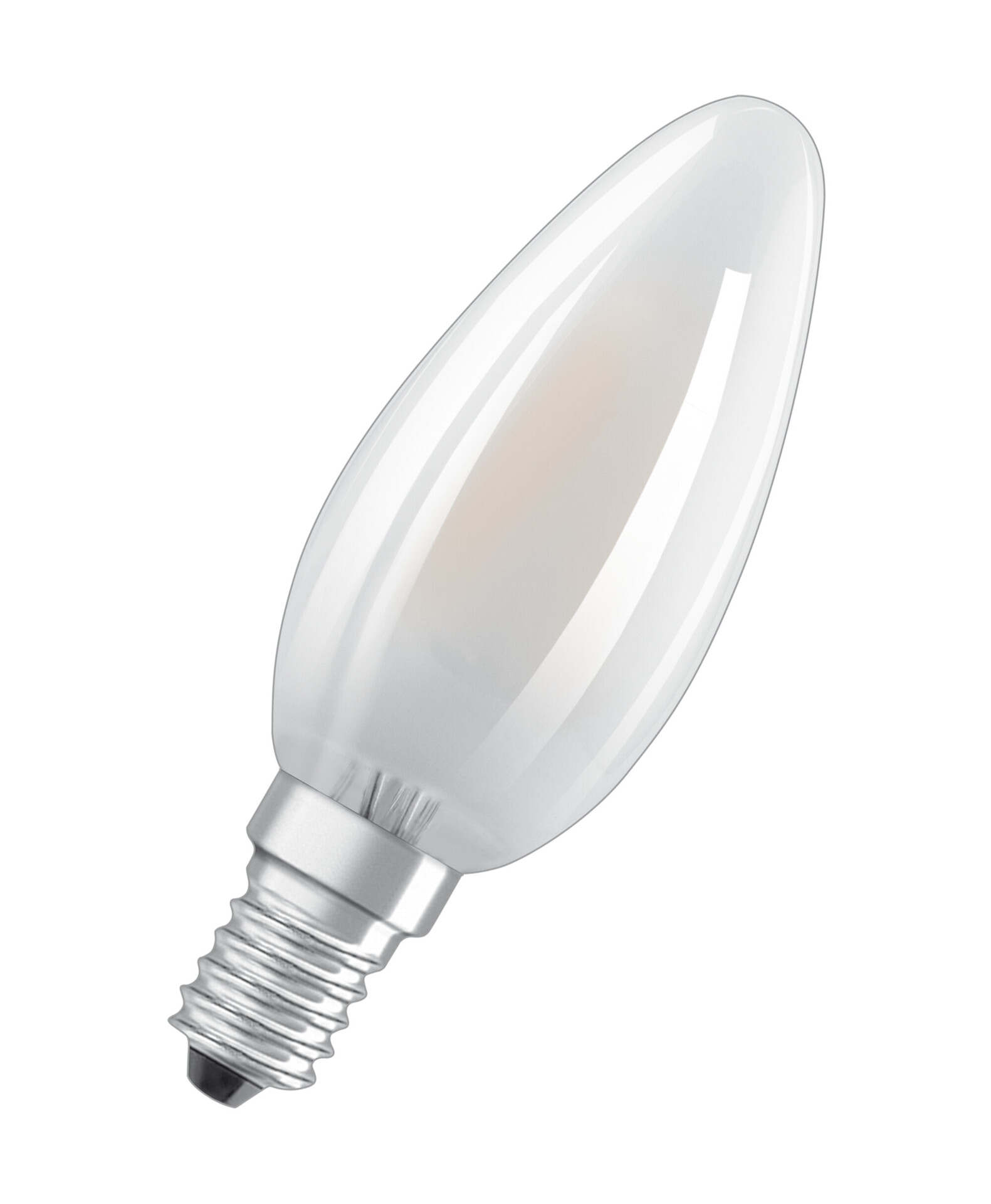 LED-Lampe Minikerzenform B40, 3er-Pack, 4W 470lm 2700K 40W-Ersatz matt