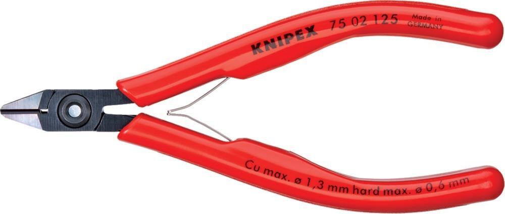 Seitenschneider Elektronik mit Fase 125mmKNIPEX