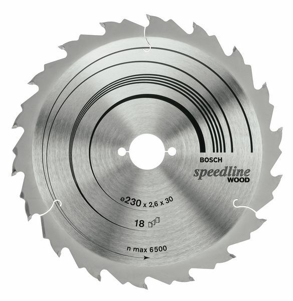 Kreissägeblatt 165×30/20 18FZ/WZ speedline SB