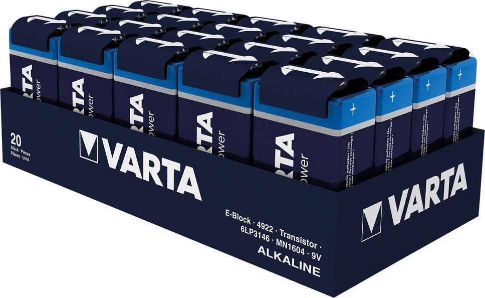 Batterie High Energy E 550mAh, 1 Stk. VARTA