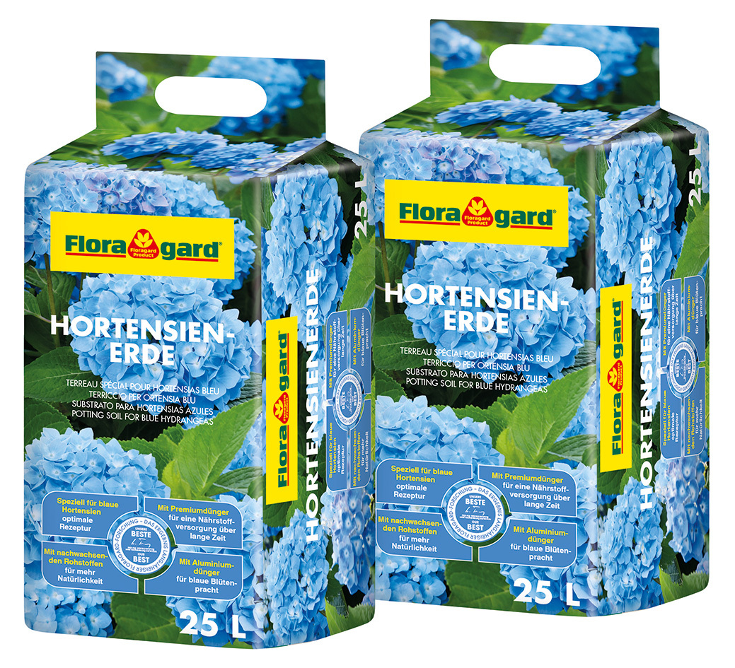 Hortensienerde für blaue Hortensien