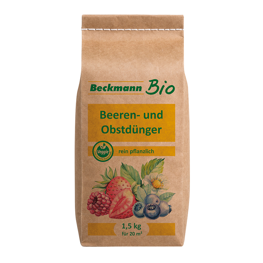 Bio Beeren- und Obstdünger 1,5kg Papierbeutel