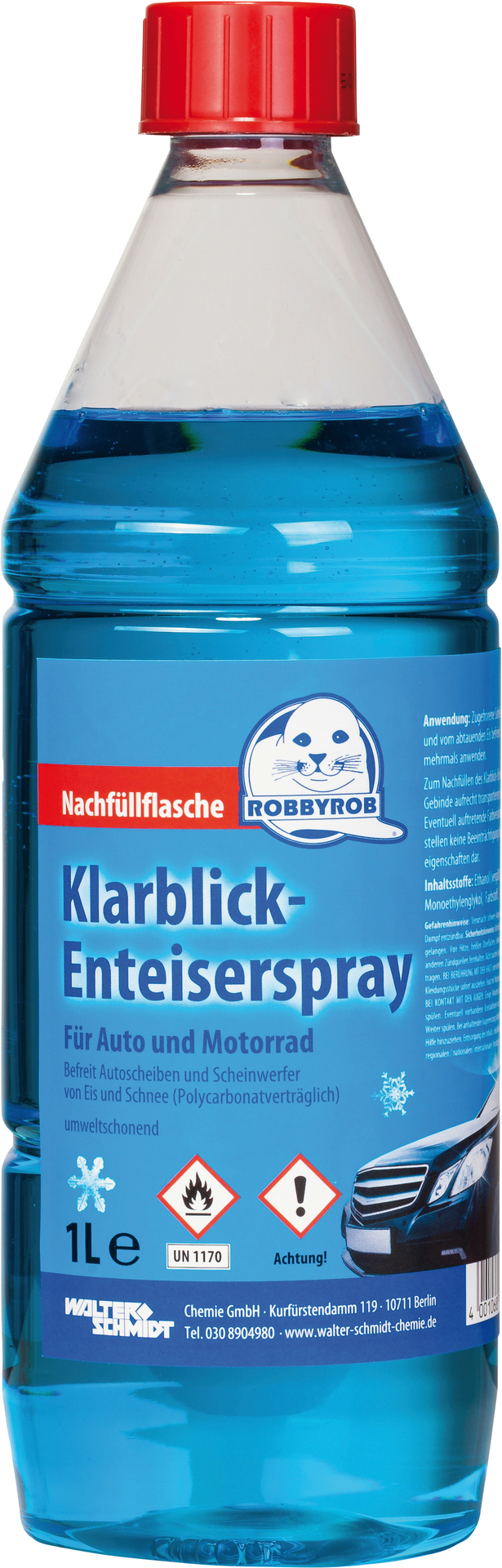 Enteiserspray Nachfüllflasche, 1,0l - Leitermann