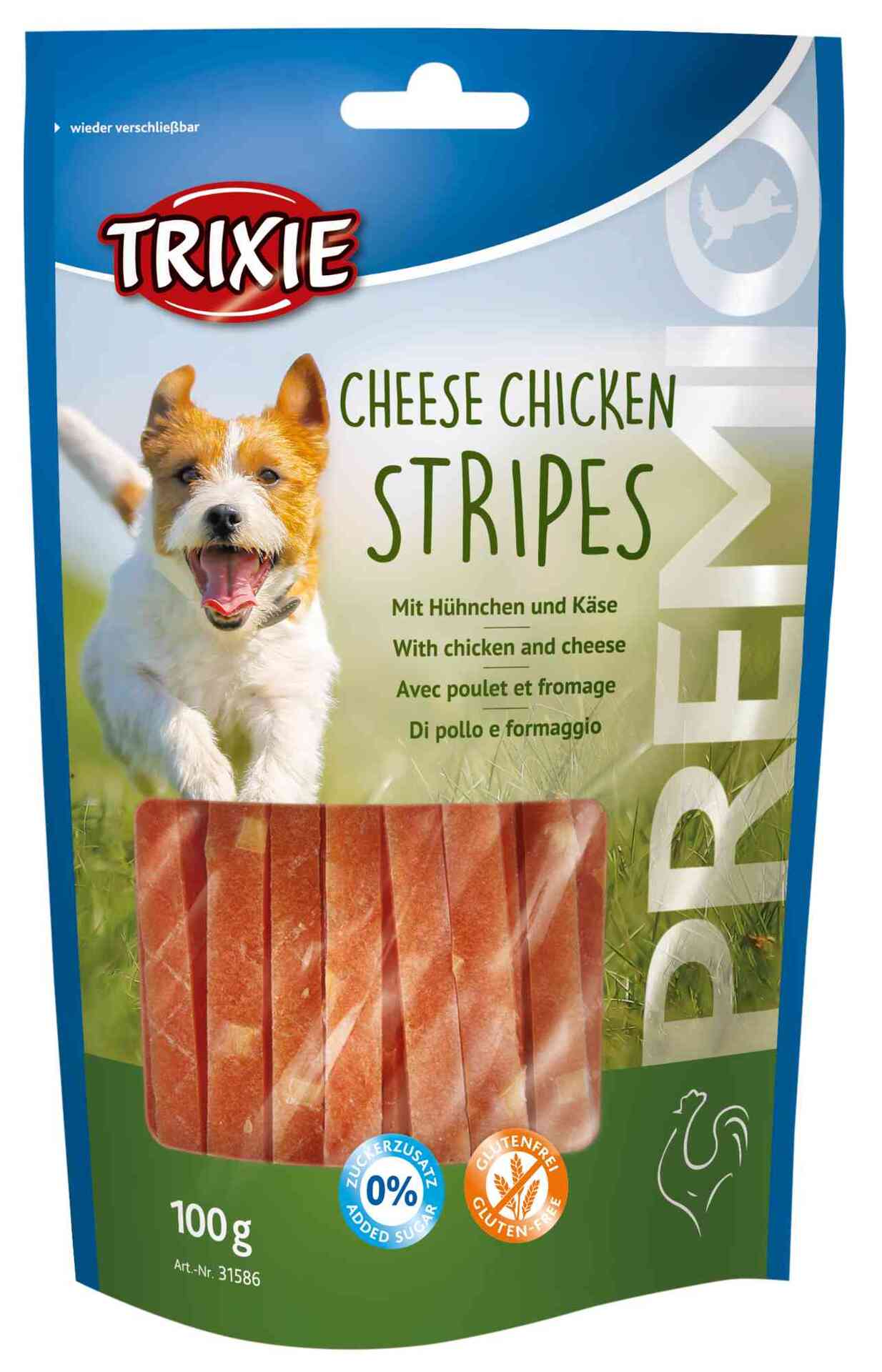 Trixie Heimtierbedarf PREMIO Cheese Chicken Stripes