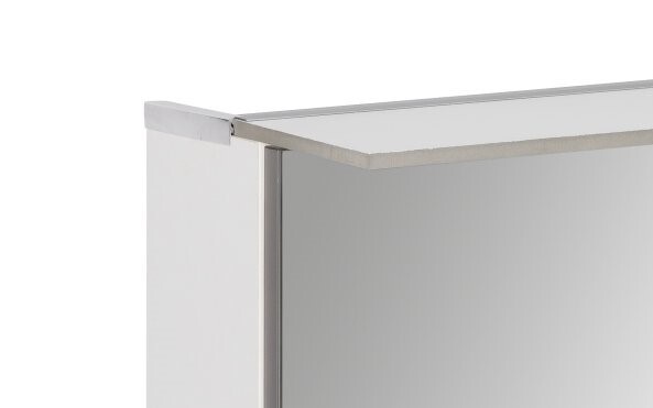 Fackelmann B.perfekt Spiegelschrank, Leitermann Ausführung: LEITERMANN - 2 | Größe: 80x69,5x23,5cm Led-Box+Leuchte weiß Türen - | | Farbe
