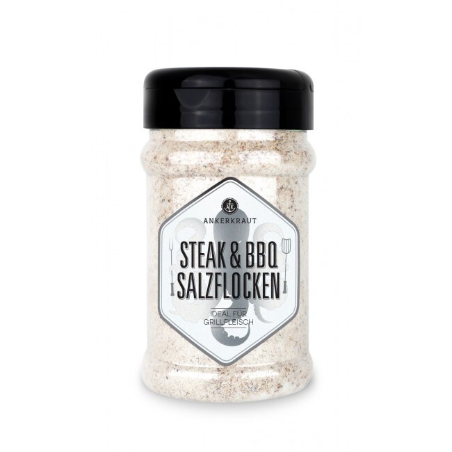 Steak und BBQ Salzflocken 190g