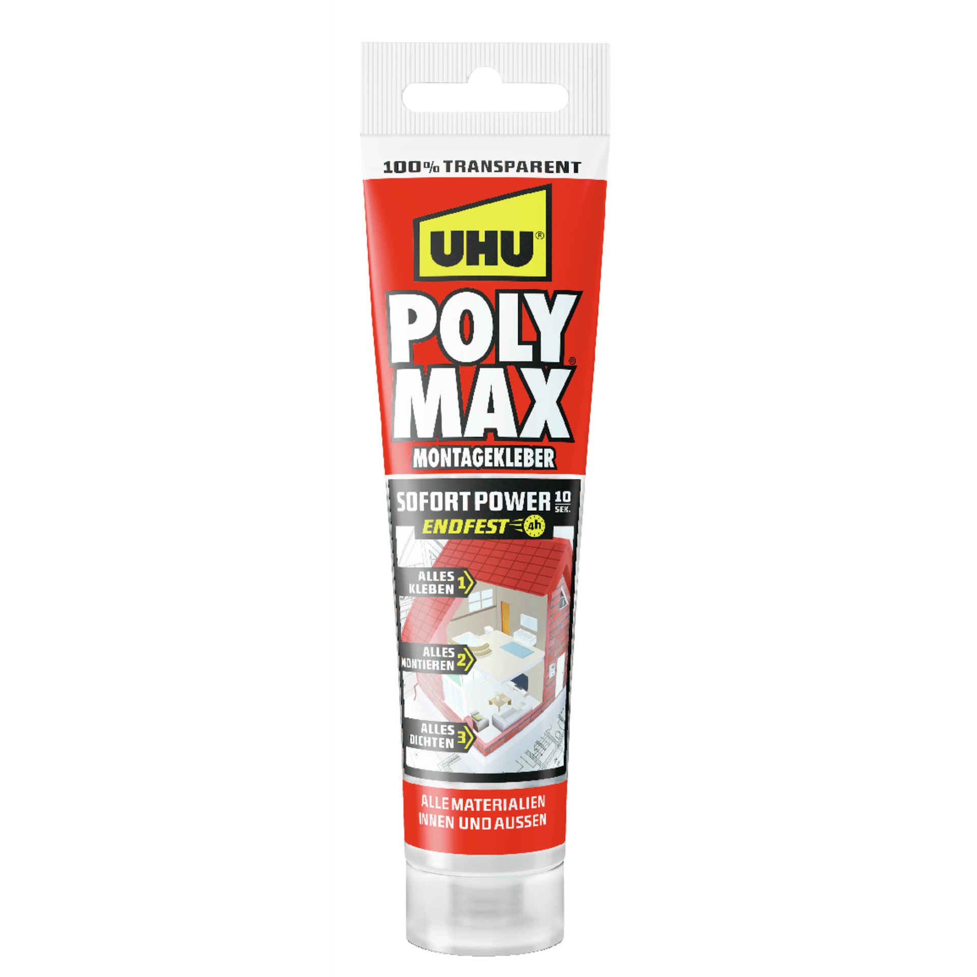 UHU GmbH & Co. KG Poly Max 10 SEK Sofort Power Tube