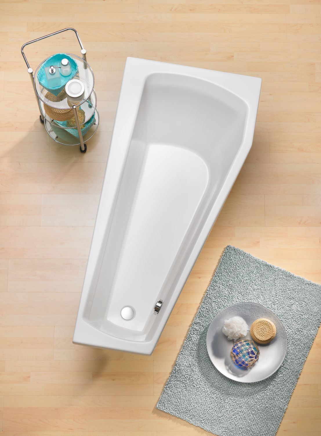 Badewanne Bahia, 1600x750/420mm, weiß