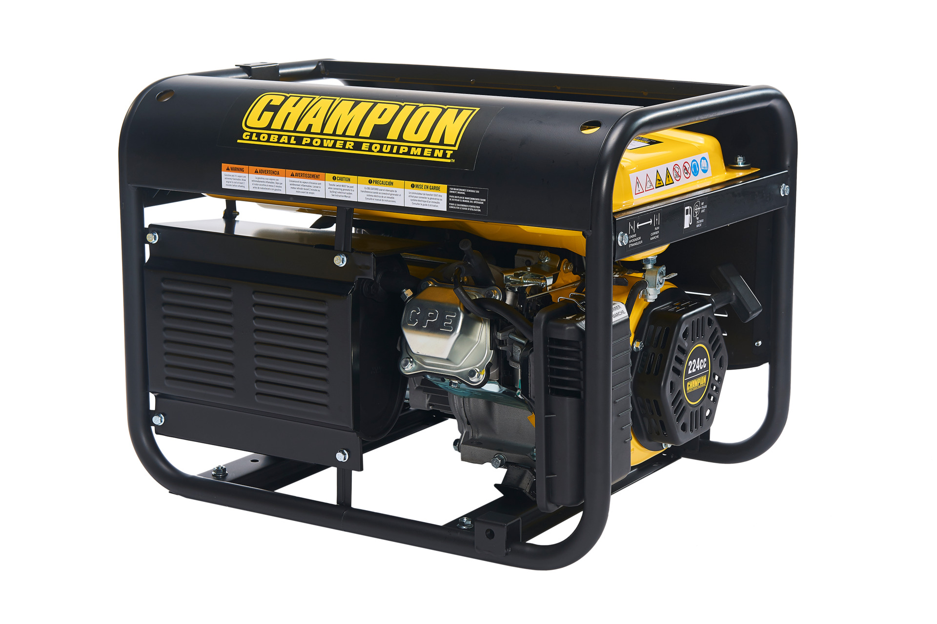 Champion 8000 Watt Benzin tragbarer Generator - Leitermann