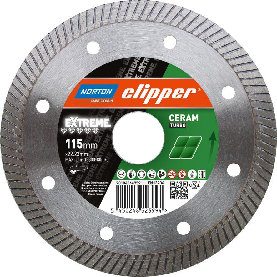 Clipper Diamant-Trennsch.SuperGresXT EVO 125×22,23