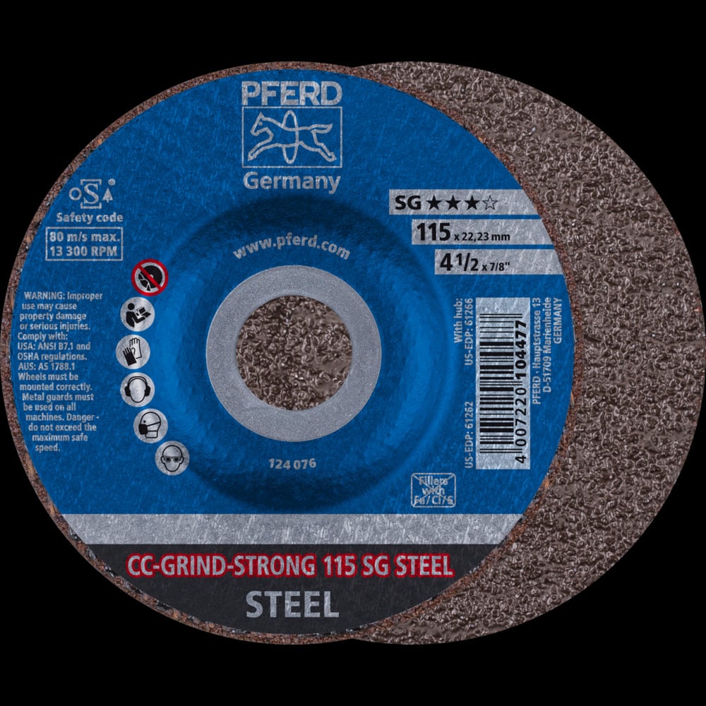 CC-Grind-Schleifscheibe SG STRONG-STEEL