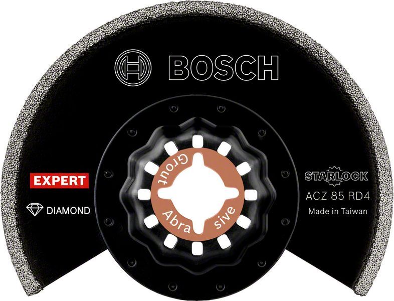 EXPERT Grout Segment Blade ACZ 85 RD4 Blatt für Multifunktionswerkzeuge, 85 mm. Für oszillierende Multifunktionswerkzeug