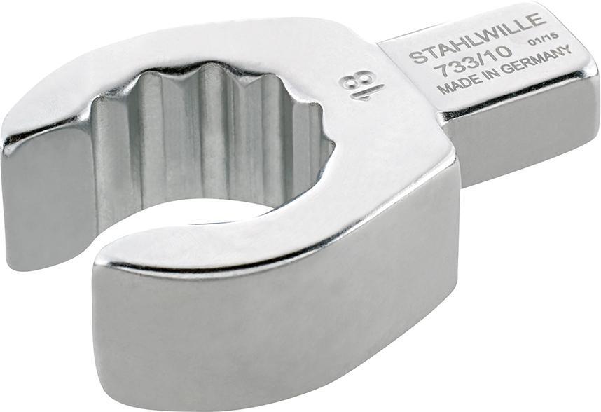 Einsteck-Ringschlüssel offen 11mm 9x12mm STAHLWILLE