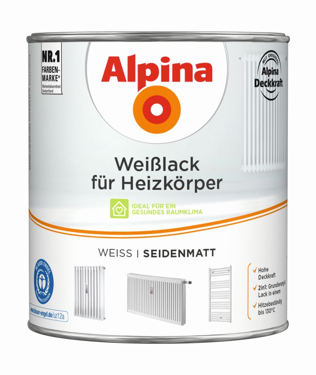 Weißlack für Heizkörper