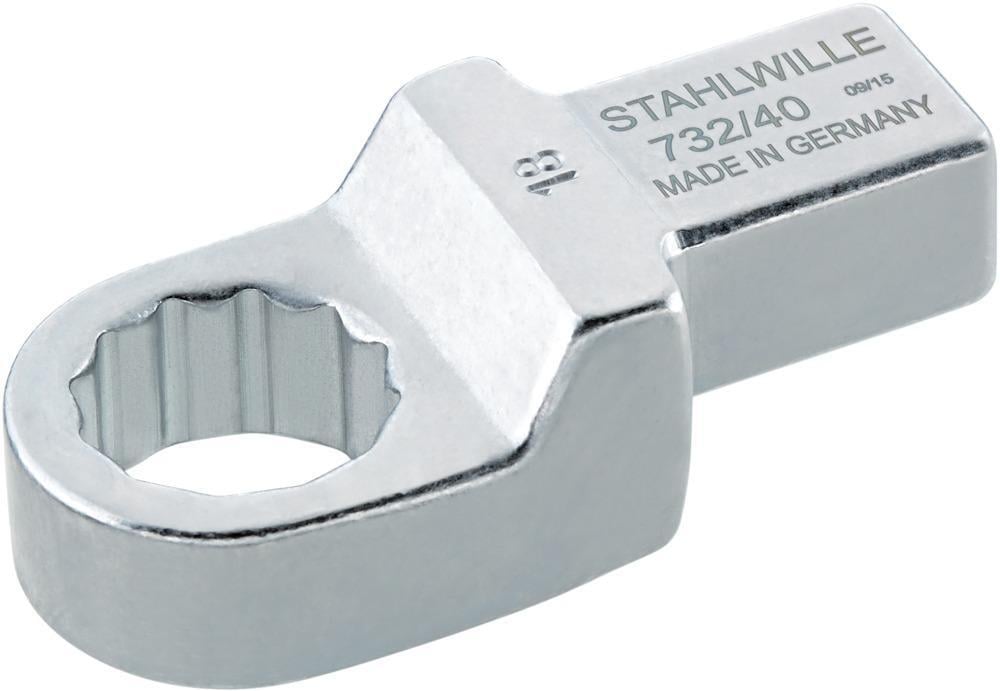 Einsteck-Ringschlüssel 10mm 9x12mm STAHLWILLE