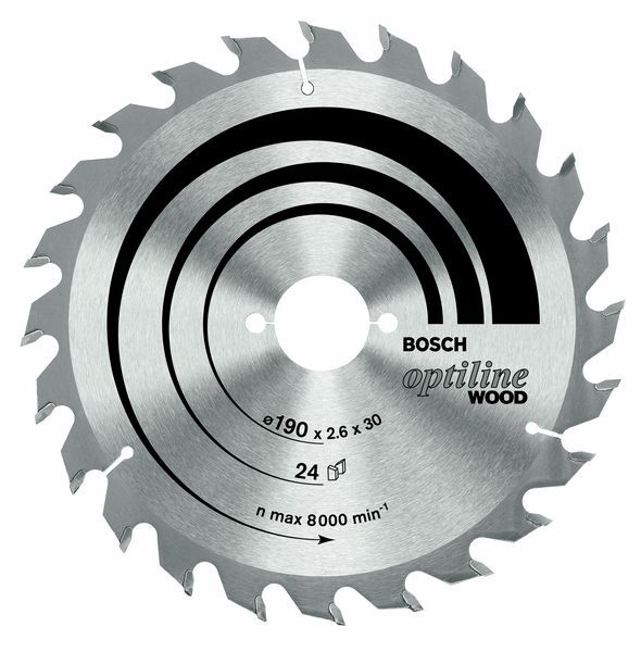 Kreissägeblatt 235x30/25 60wz optiline SB2,8