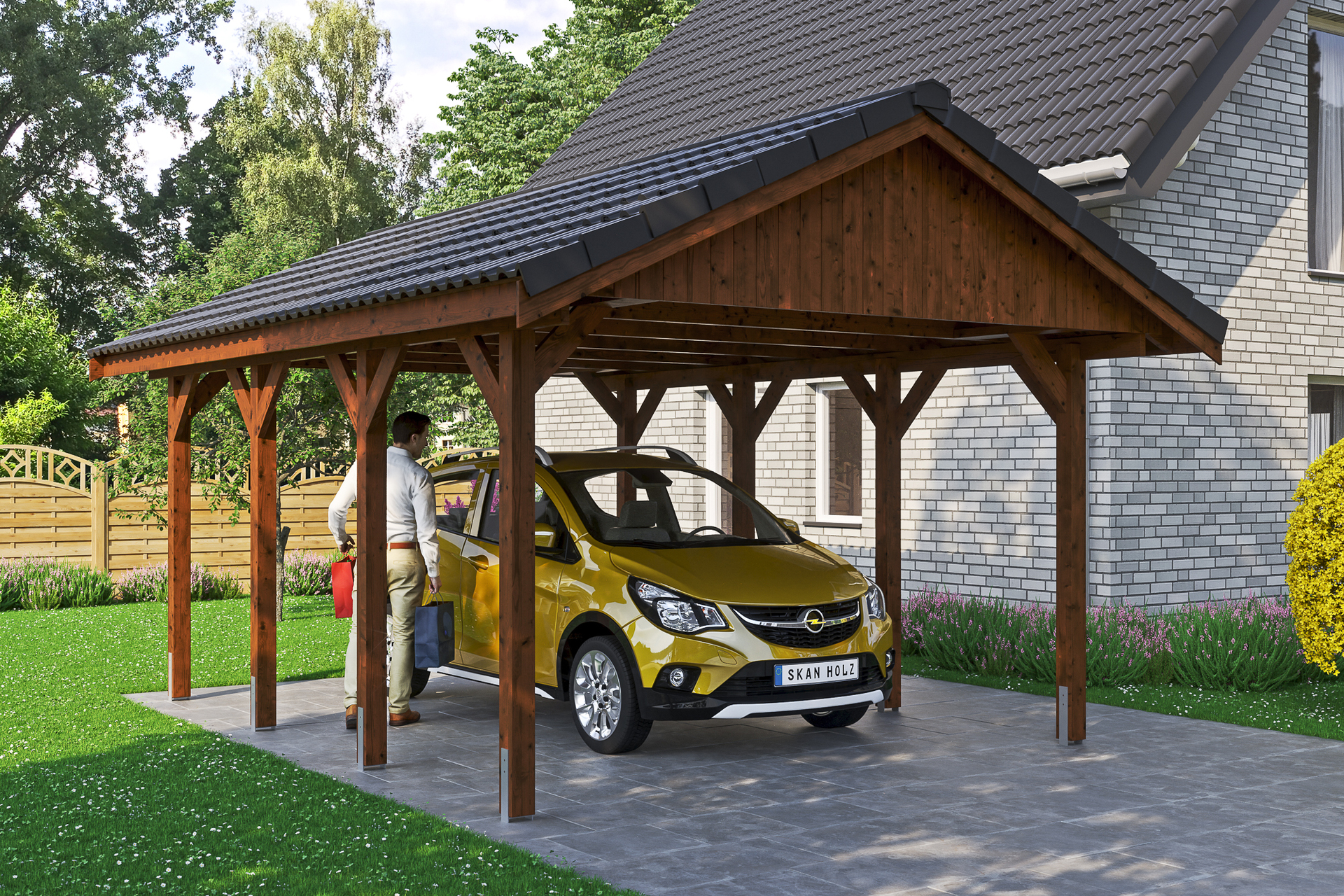 Carport Wallgau