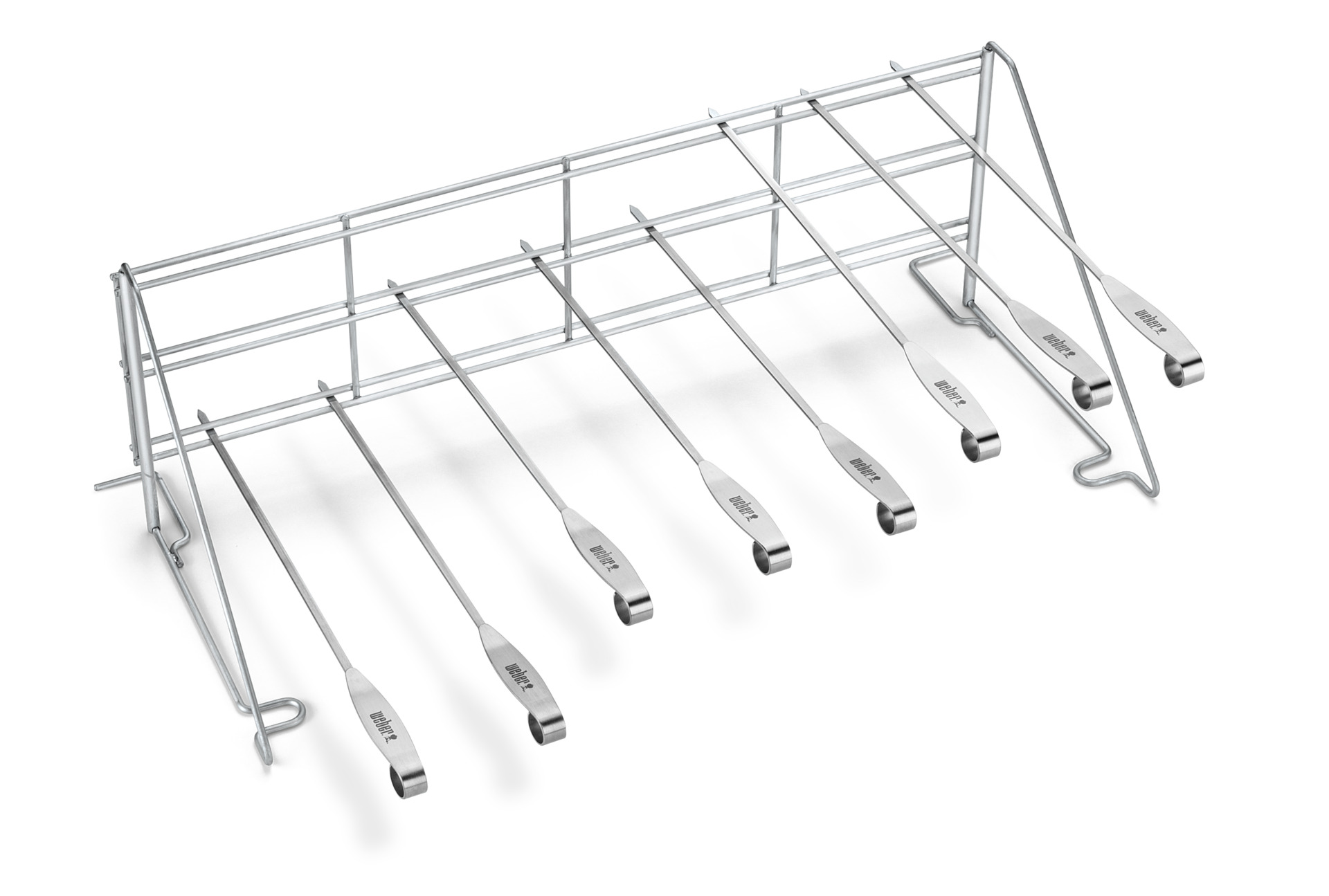 Edelstahlrost und Spieße für Vertical Grill Rack