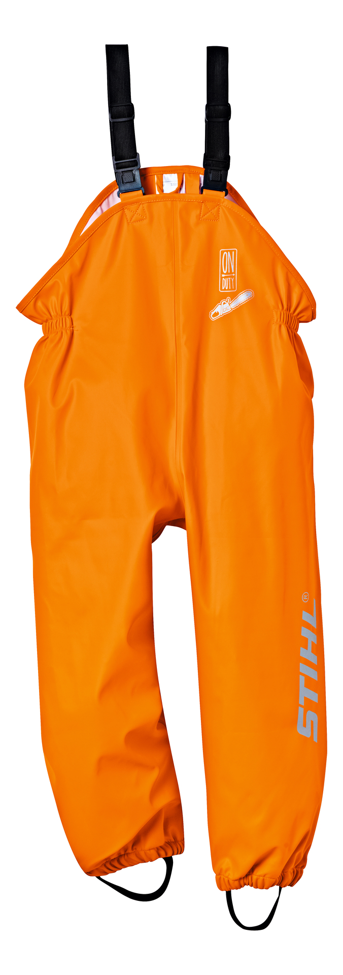 Kinder-Regenhose orange