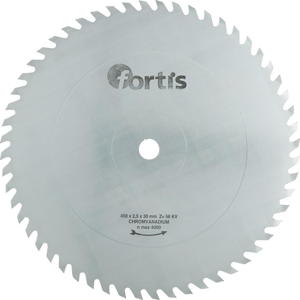 Kreissägeblatt CV 450×2,5x30mm Z56KV Fortis