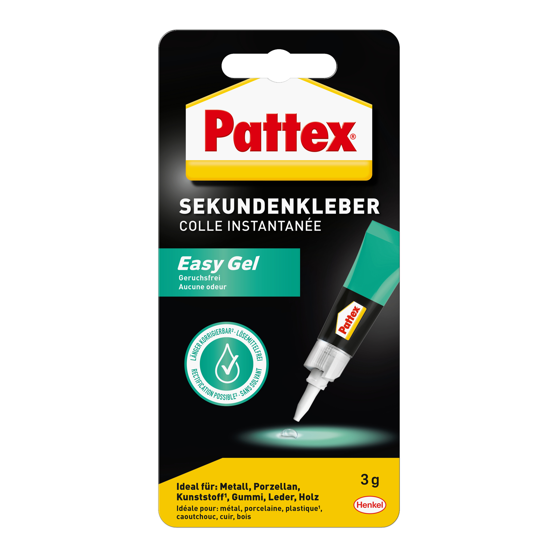 Pattex Sekundenkleber Gel Power Easy