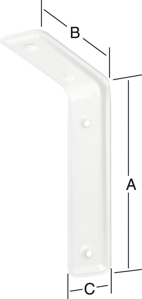 KONSOLEN-3F WEISS 160X105MM NR. 165160W