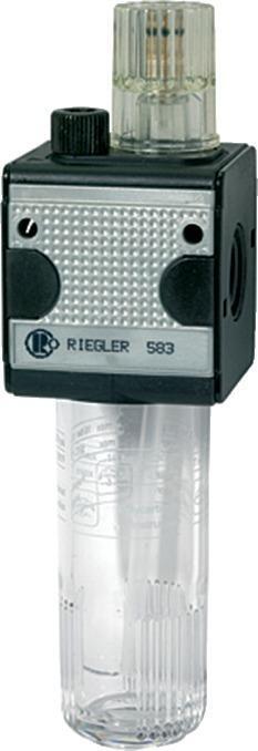 Nebelöler multifix mit Polycarbonatbehälter BG3 G1/2″ RIEGLER