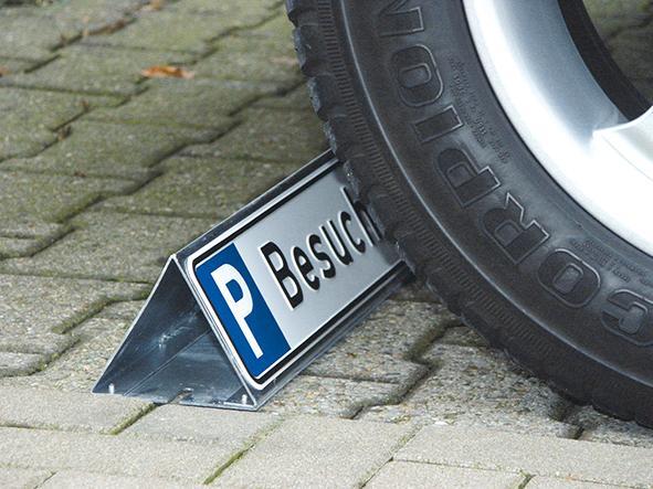 EDE Parkbegr. f. Parkplatzs. Stahl verzinkt