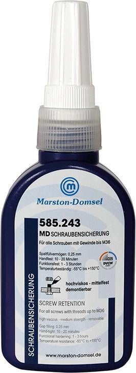 MD-Schraubensicherung 585.243 Flasche 50g