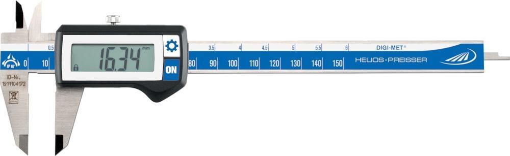 Digi.Taschenmess. IP67 200mm o.Daten.ET HP