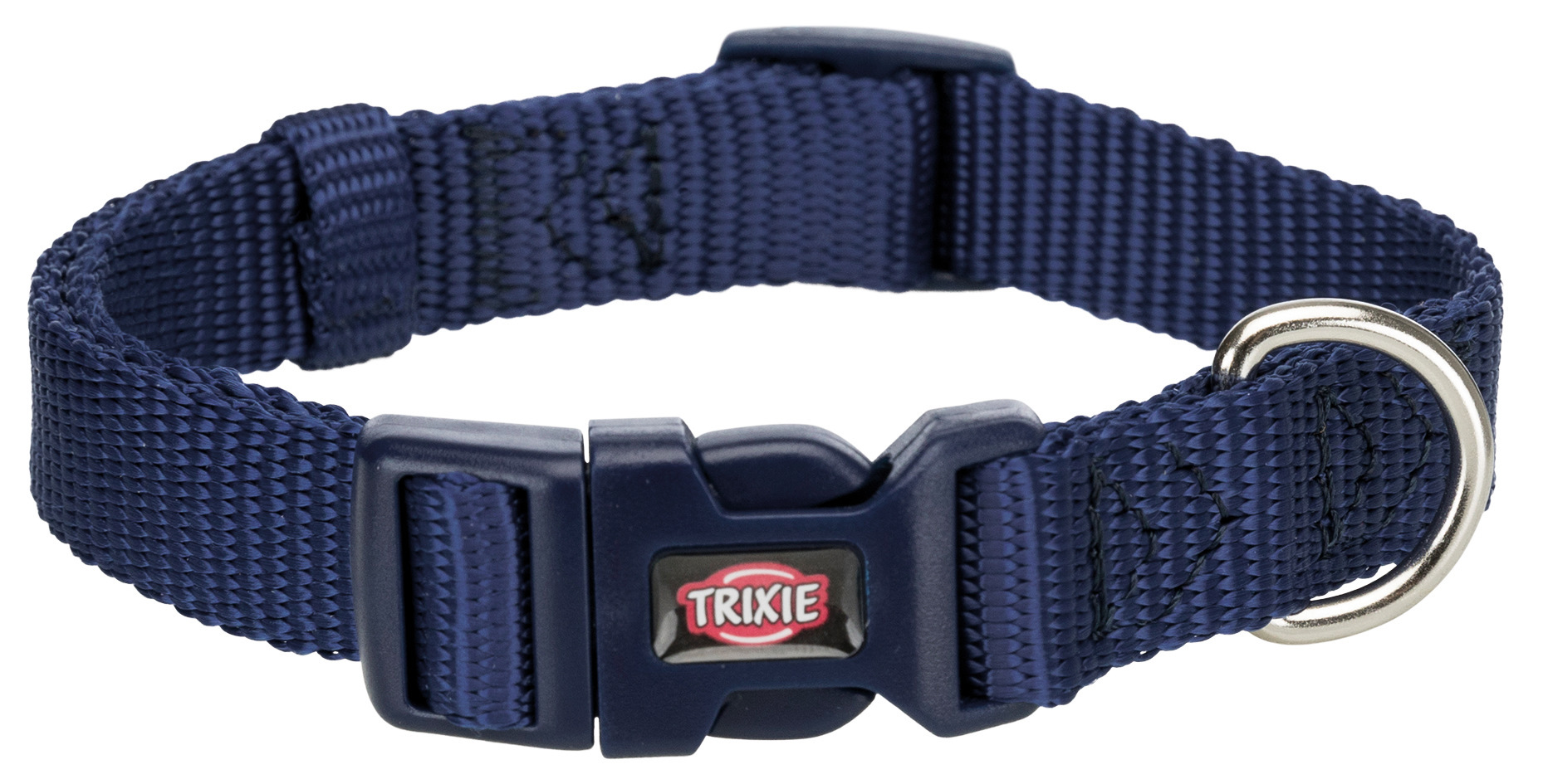 Trixie Premium Halsband - Größe: 25-40cm, Farbe: indigo - Leitermann