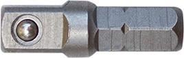 EDE GmbH ELC Logistik-Center Bit-Adapter Vierkant 1/4″-1/4″ FORTIS